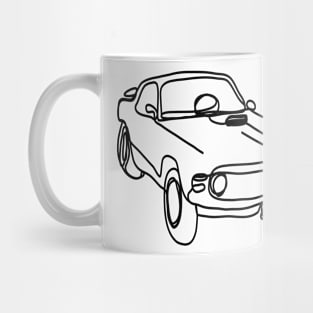 Vintage Custom Car Vintage Love Car Mug